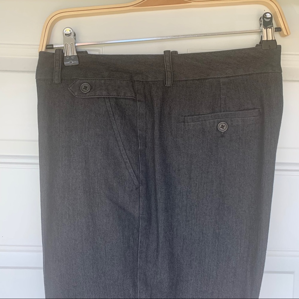 Bill Blass Charcoal Gray Ladies Slacks - size 14 - Picture 5 of 10